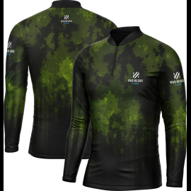 CAMISETA  PESCA  COMBATE ESTONADA VERDE