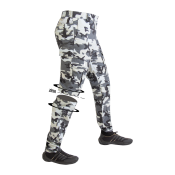CALÇA DE PESCA PREMIUM ESTAMPADA CAMUFLADO CINZA 