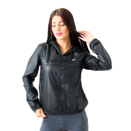 JAQUETA WINDPROTECTION FEM PRETO