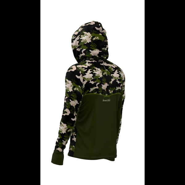 CAMISETA MASC X PROTECT 360 SUBLIMADA JUNGLE P