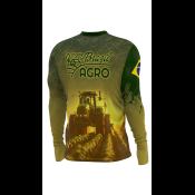 CAMISETA PREMIUM SUBLIMADA  AGRO MADE IN BRAZIL 