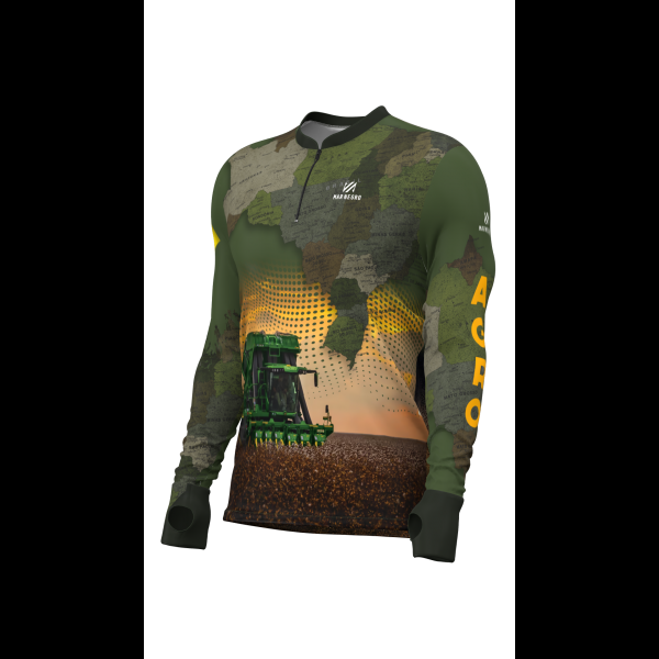 CAMISETA PREMIUM SUBLIMADA  AGRO MAPA BR P